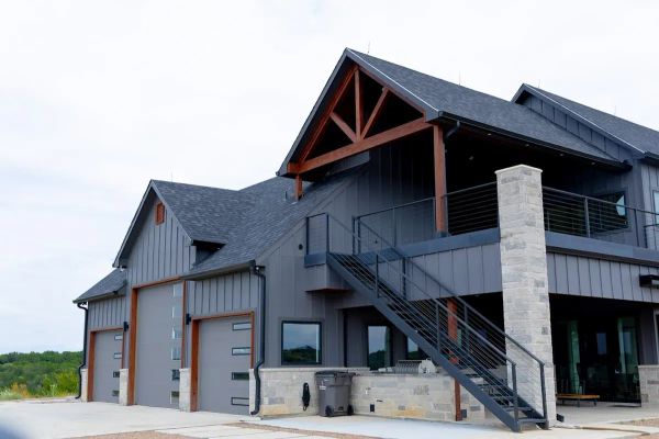 Custom home on open acreage in North Texas