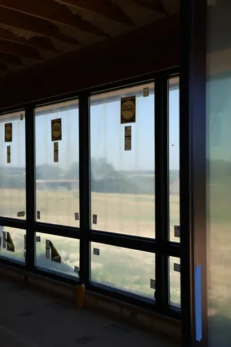 Large Window Bank Installation — custom home by Open Prairie (Build Process · Behind the build)