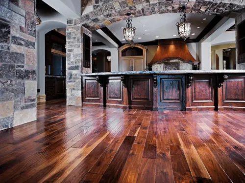 Kitchen Hardwood — custom home by Open Prairie (Other Builds · Selected work)