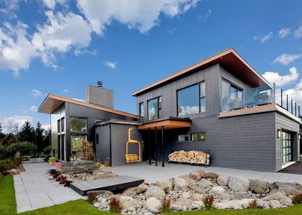 Custom home exterior built by Open Prairie in Aledo ISD, Parker County
